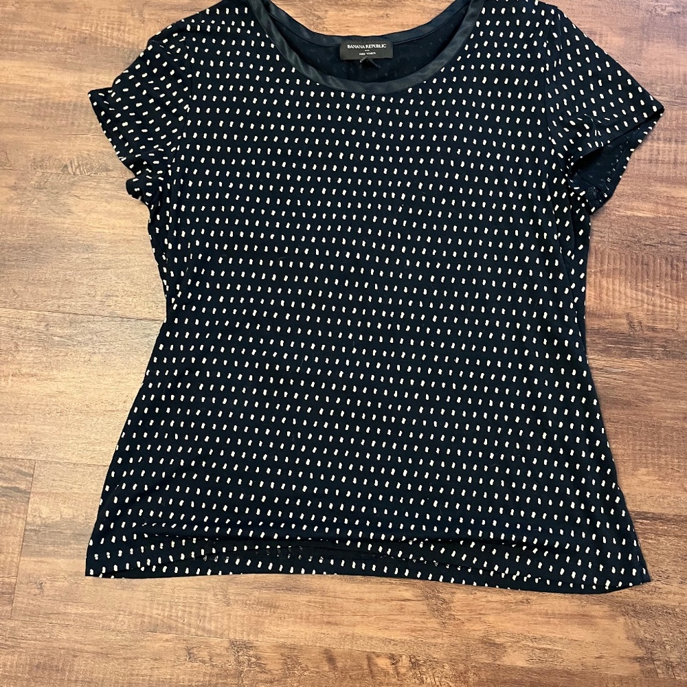 Banana Republic luxe fabric top